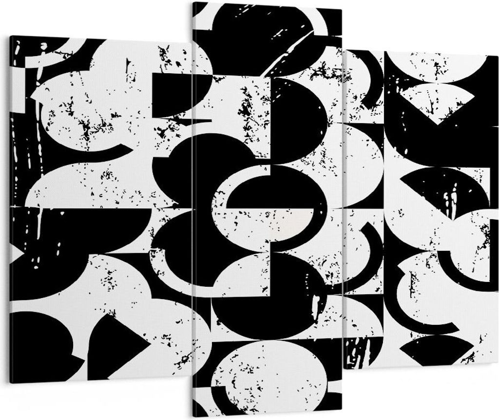 Bild auf Leinwand - Leinwandbild - Abstraktion modern - 130x100cm - Wand Bild - Wanddeko - Leinwanddruck - Bilder - Kunstdruck - Wanddekoration - L...