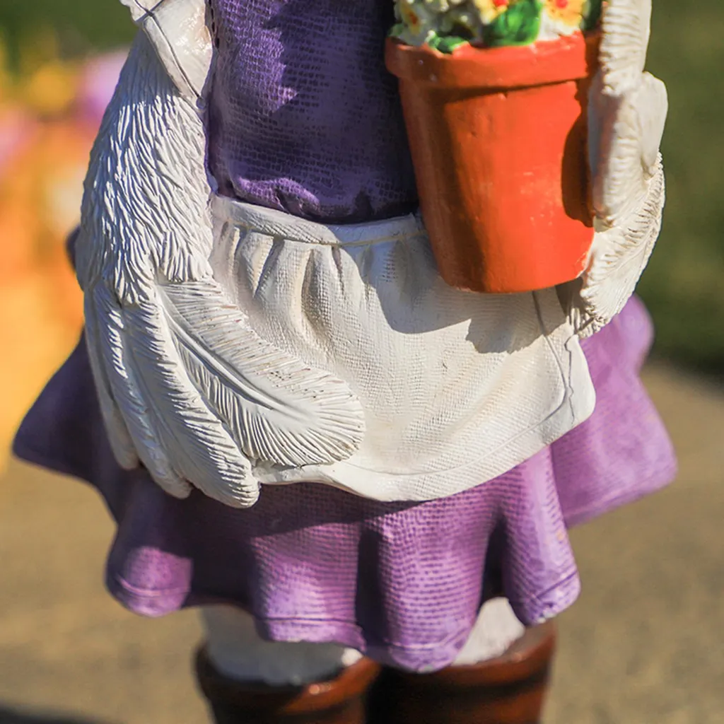 Ornement Canard Jardin Décoration Résine - Figurine Étanche 25cm