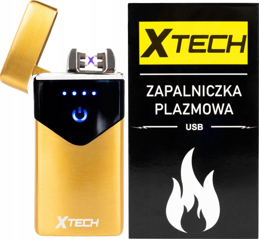 Zapalniczka Plazmowa Dotyk Xtech Elektryczna Usb Zdjęcie produktu 