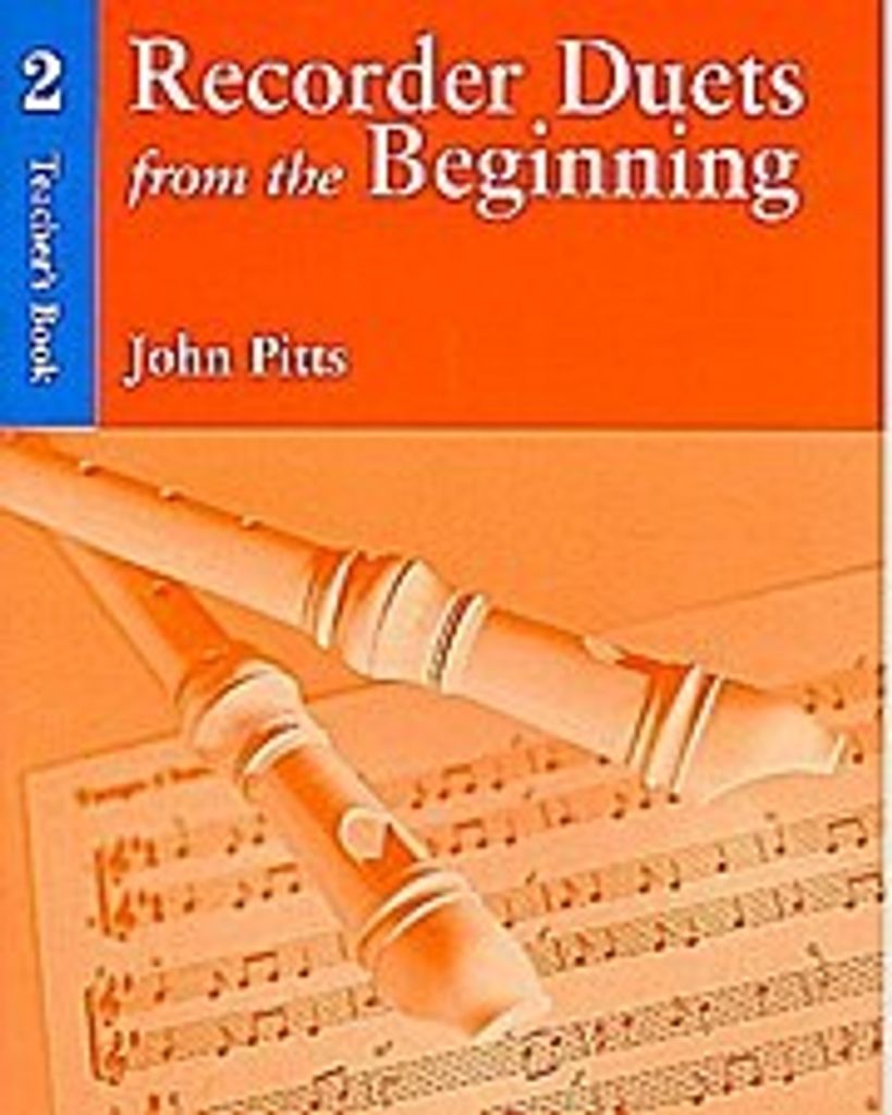 Recorder duets from the beginning vol.2 :for 2 descant recorders and piano