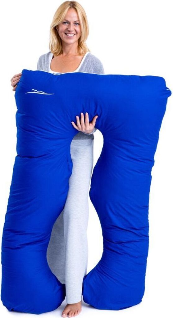 Cuscino KomfortKissen©, cotone (standard) / blu Immagine del prodotto 