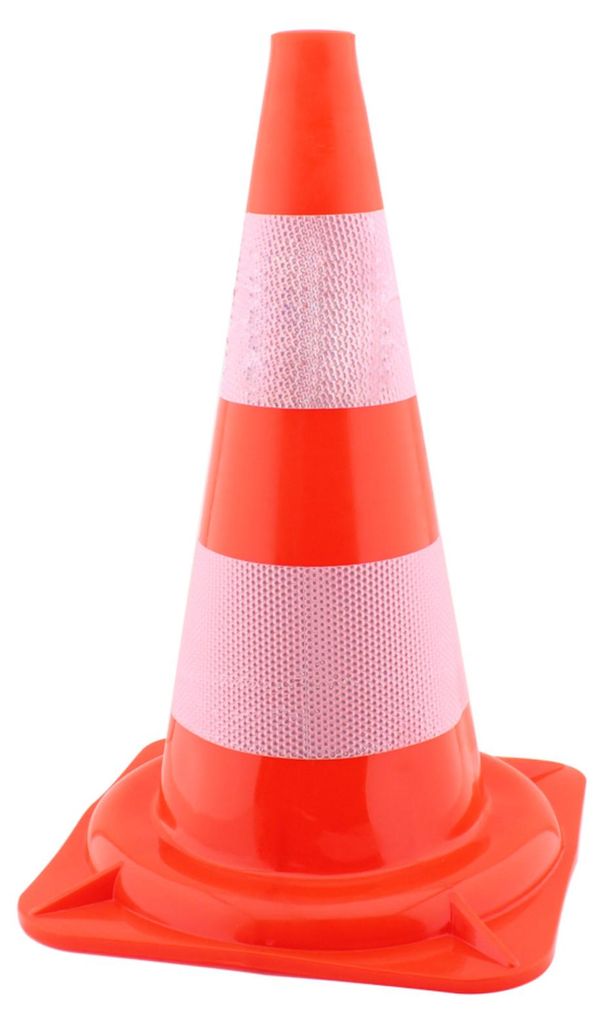 Verkehrspylon Pylon Hütchen Verkehrsleitkegel Warnkegel Markierungskegel Absperrkegel Warnbake Leitpfosten Lübecker Hut Parcours 1 Stück