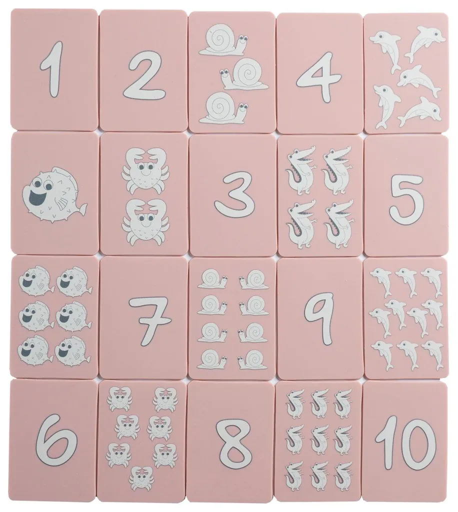 Jeu Éducatif Enfant en Silicone - Cartes à Jouer Scrunch Incassables