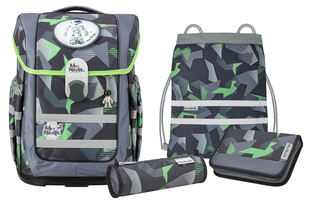 McNeill zaino della scuola Tenero Schoolbag Set 5 -pezzi Immagine del prodotto 