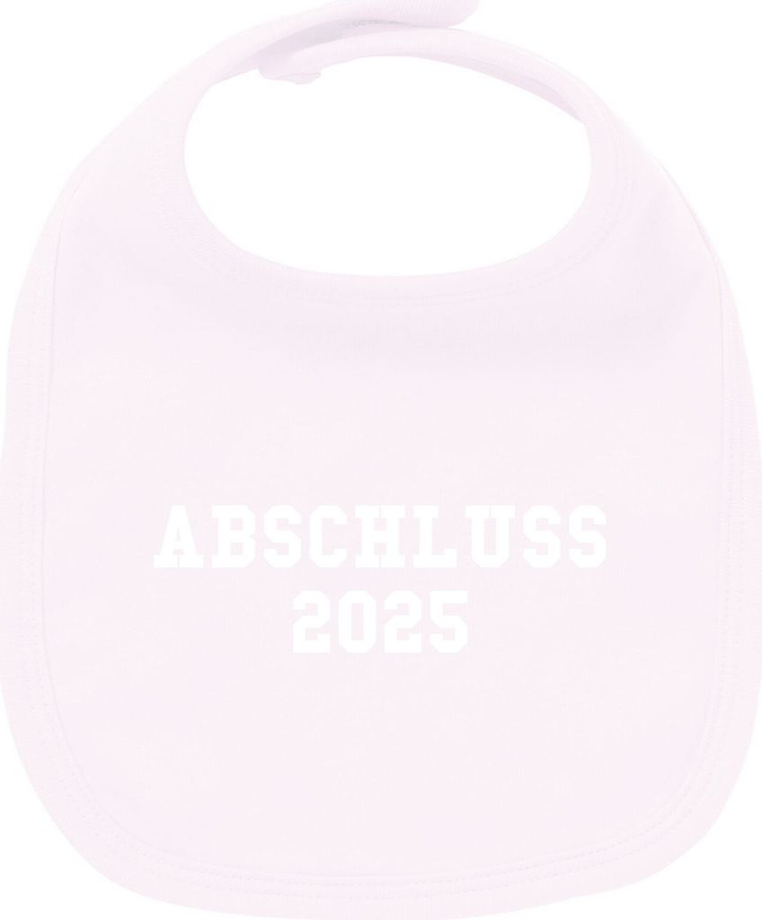 Huuraa Unisex Babylatz Abschluss 2025 Schulabschluss Geschenk Babypink Baumwolle Abschluss 2025 Mitbringsel