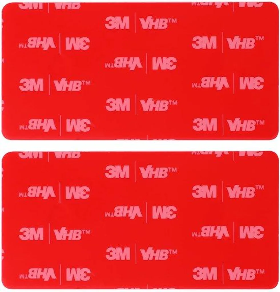 Pointes Adhésives 3M VHB 5x10,5 cm - Haute Adhérence et Résistance Humidité