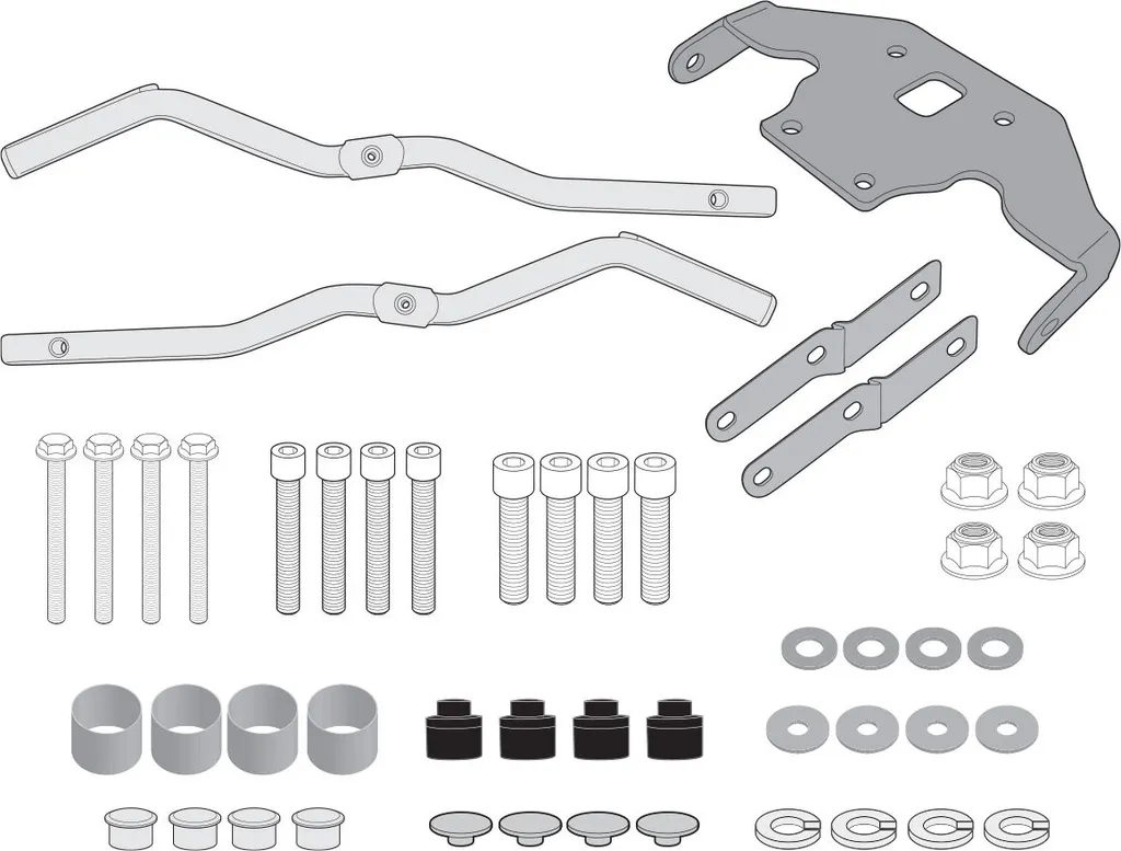 Attacco Posteriore Specifico GIVI 4118FZ per Kawasaki Z900 17-24
