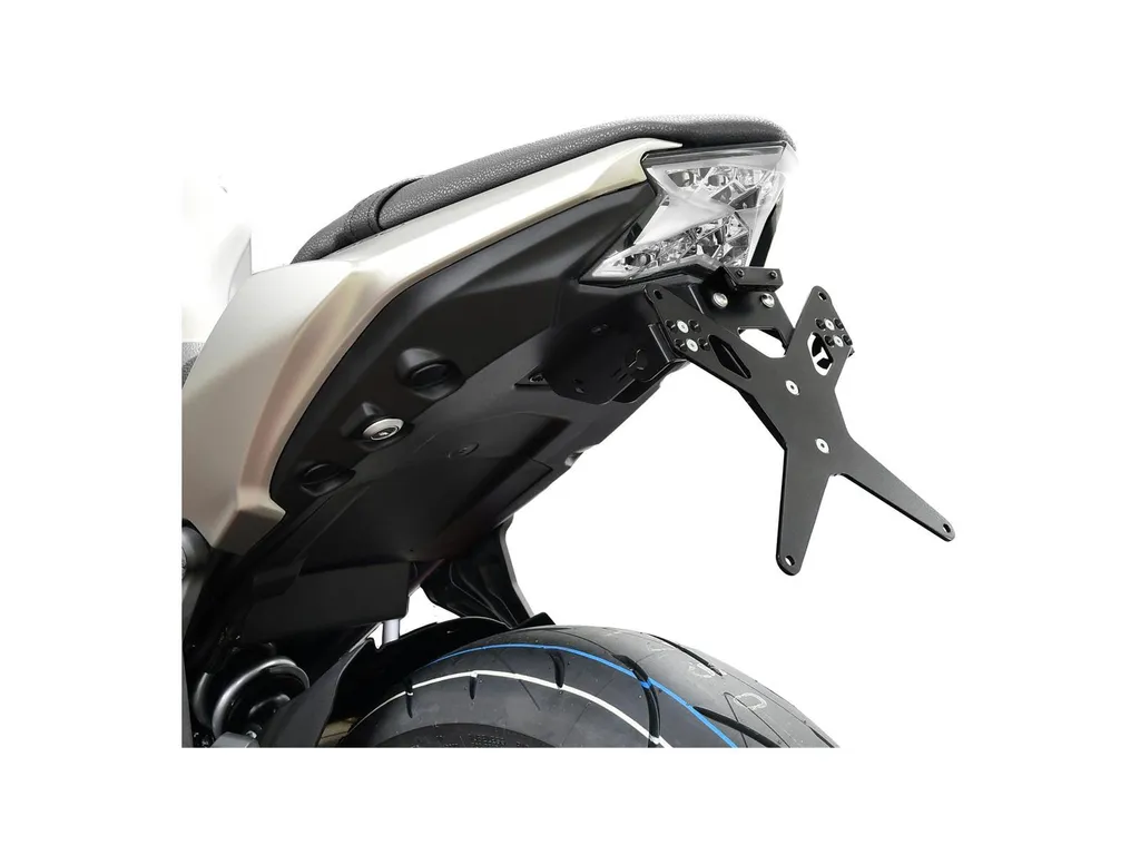 Supporto Targa X-Line Kawasaki Z 650 17-25 | Inox Anti-Vibrazioni