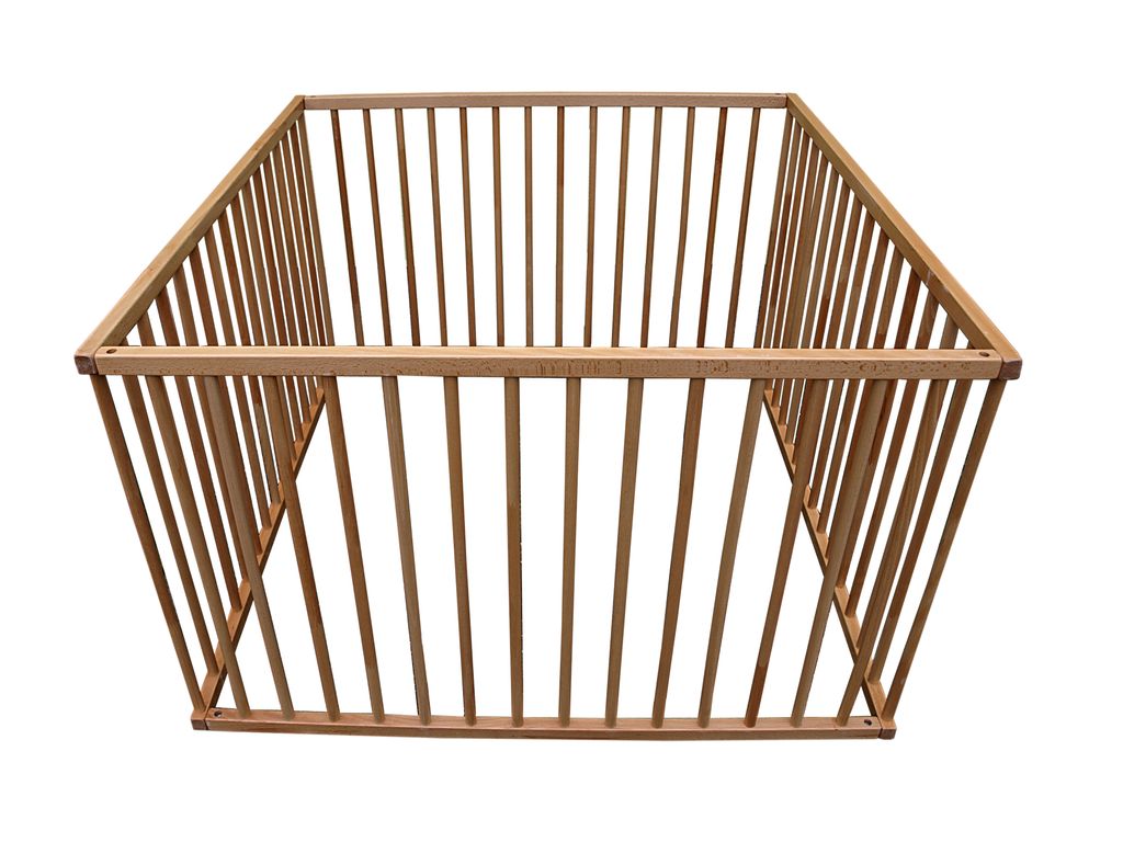 Kinderlaufstall - Buche, 100x100 cm Produktbild 