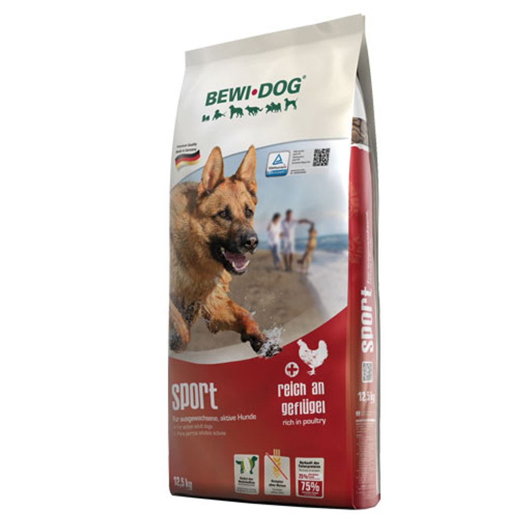 Bewi DOG Sport, Adult, jede Rasse, Geflügel, 12,5 kg