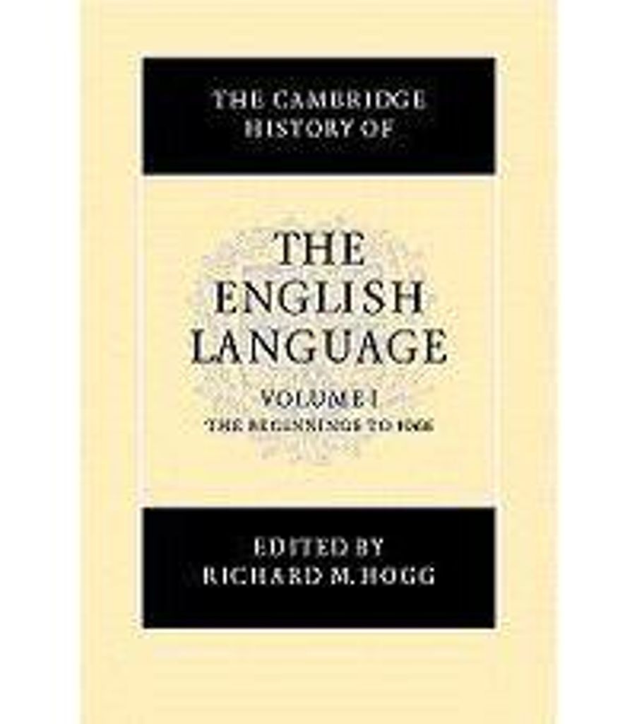 The Cambridge History of the English Language