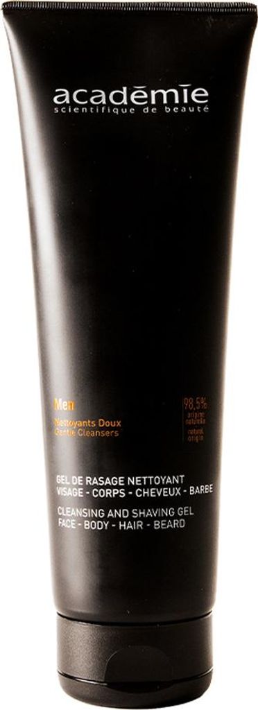 Academie Rasage facile Gel Nettoyant Non Moussant2in1 - Reinigung & Rasiergel - 250ml