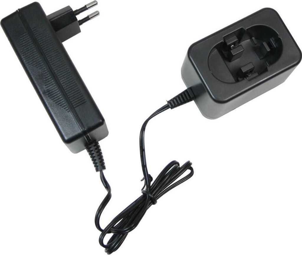 Trade-Shop Akku Ladegerät (7,2V-24V) kompatibel mit Bosch 1617S0004W, 2 607 335 263, 2 607 335 275, 2 607 335 611, 2 607 335 619, 2 607 335 655