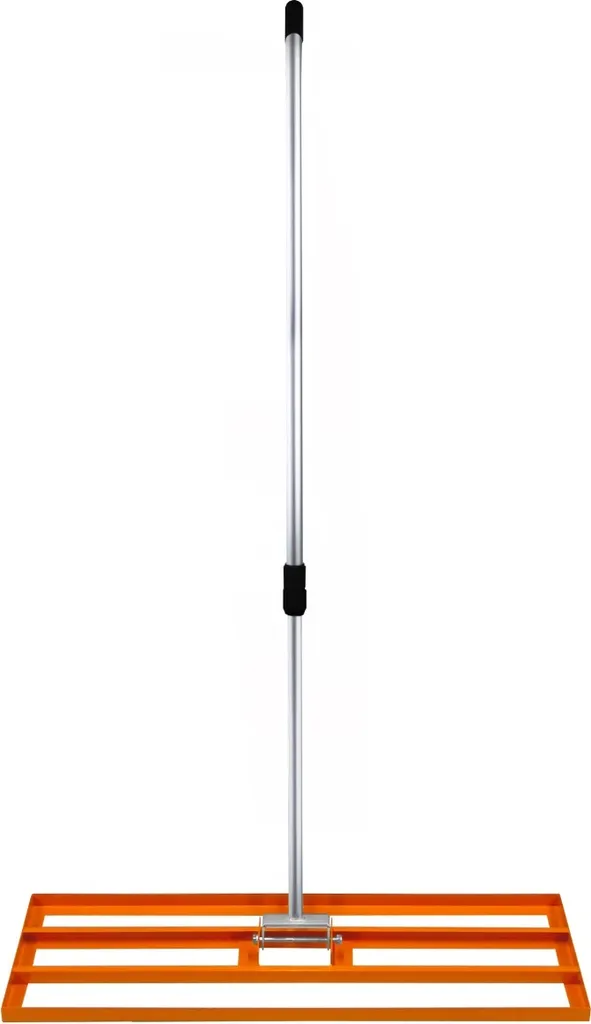 Raclette à gazon pour aplanir le terrain 100cm avec long manche 1.9m