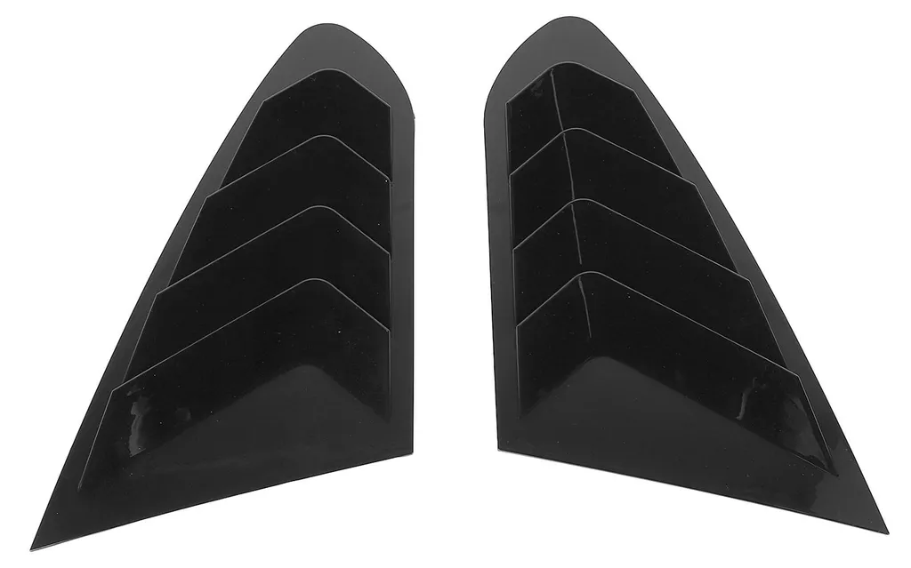 Persiennes de vitres latérales arrière noir brillant pour BMW F36 F32