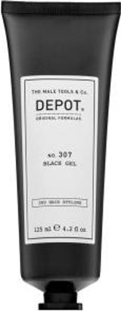 Depot No. 307 Black Gel stylingový gel pro tmavé vlasy 125 Obrázek produktu 