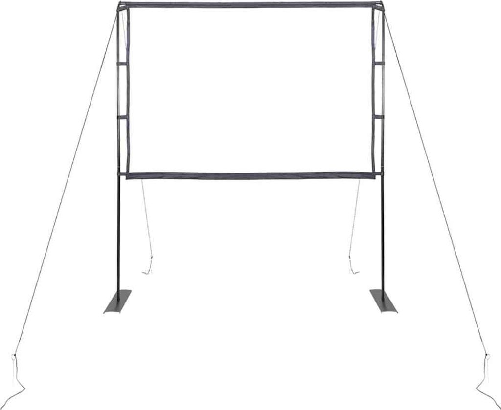 (Robust Möbel) Projektionsleinwand mit Ständern 84 Zoll 4:3 - Beamer & Projektoren CL727399 - Beamer & Projektoren