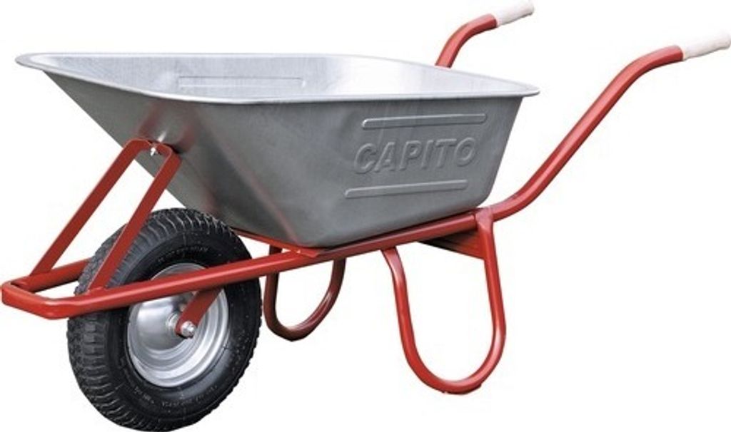 Capito Profi-Zweiradkarre "DUO 150" LUKU Montiert 150 Liter 12903