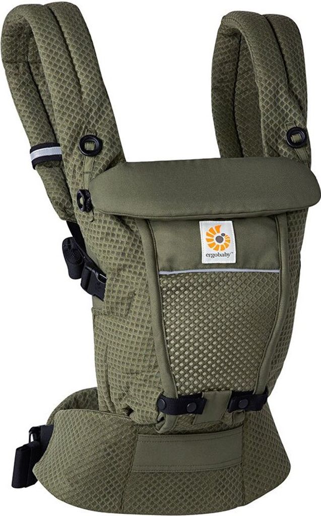Ergobaby Adapt Soft Flex Mesh Babytrage Grün  Grün One Size Produktbild 5