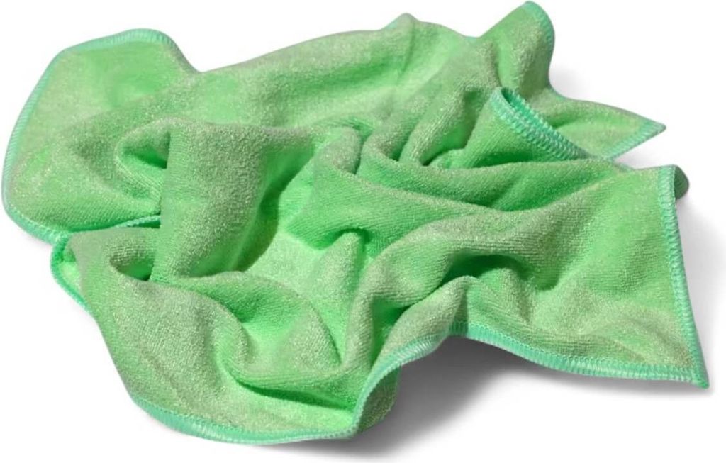 MILURY Microfasertuch UltraClean | 10 Stück : Smaragdgrün Farbe: Smaragdgrün