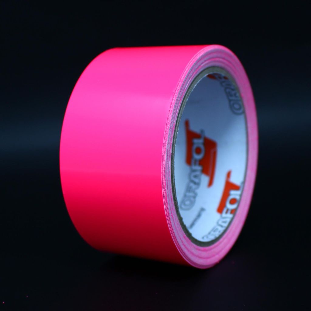 10m Zierstreifen 40mm Neon Pink Dekorstreifen Auto Motorrad Boot Modellbau Klebestreifen