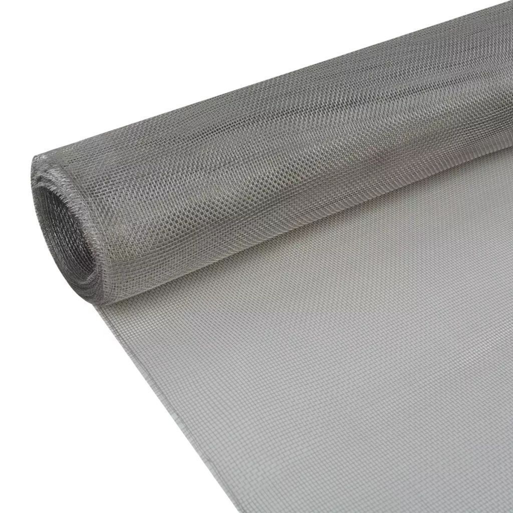vidaXL Toile métallique 100x1000 cm Acier inoxydable 202 Image du produit 