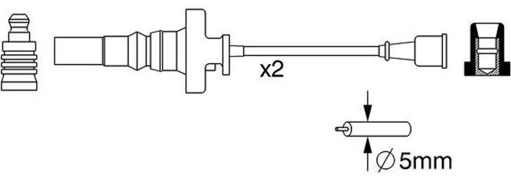 Câbles d'allumage Bosch : Solution contre les ratés moteur Mitsubishi
