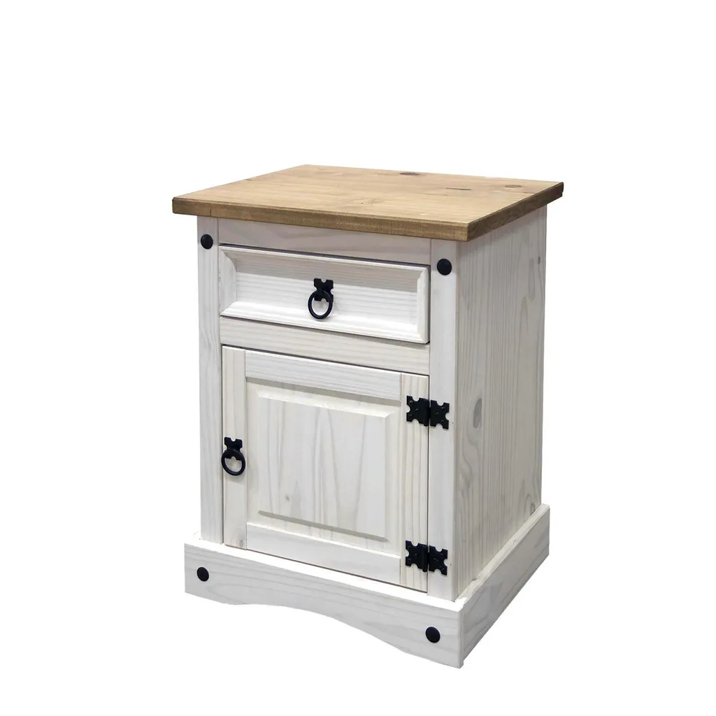 Table de nuit compacte CORONA 16345B pour optimiser les petits espaces