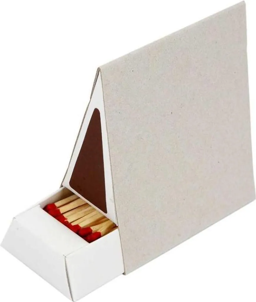 Petite boîte triangulaire carton de bricolage Creativ Company 10 cm