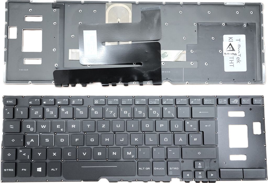 DEUTSCHE-Tastatur Keyboard kompatibel für Asus ROG Zephyrus GX501VI-GZ020T