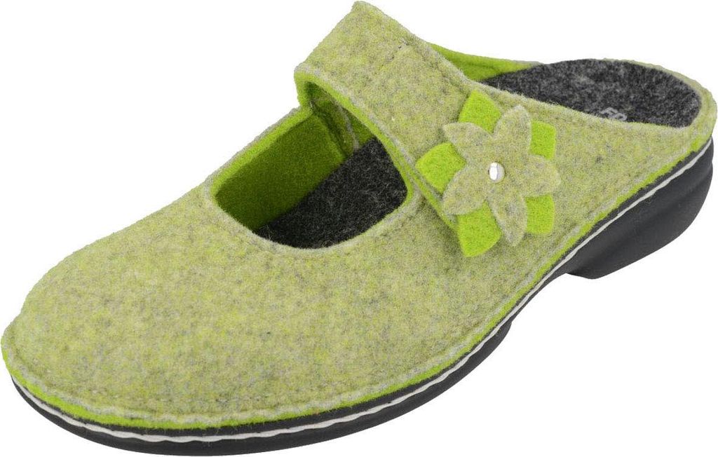 Finn Comfort Hausschuhe ARLBERG Damen 31363235373237 Grün 38 EU