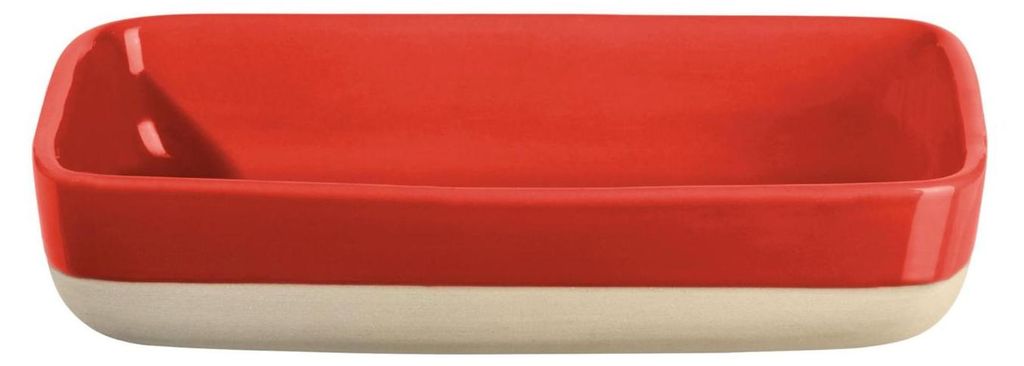 ASA Grande Auflaufform rechteckig rot 21cm