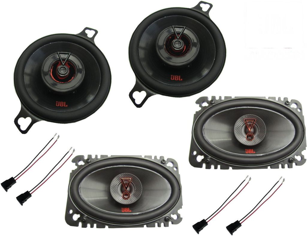 JBL Lautsprecher Set vorne + hinten für VW Golf 2 II Polo Produktbild 
