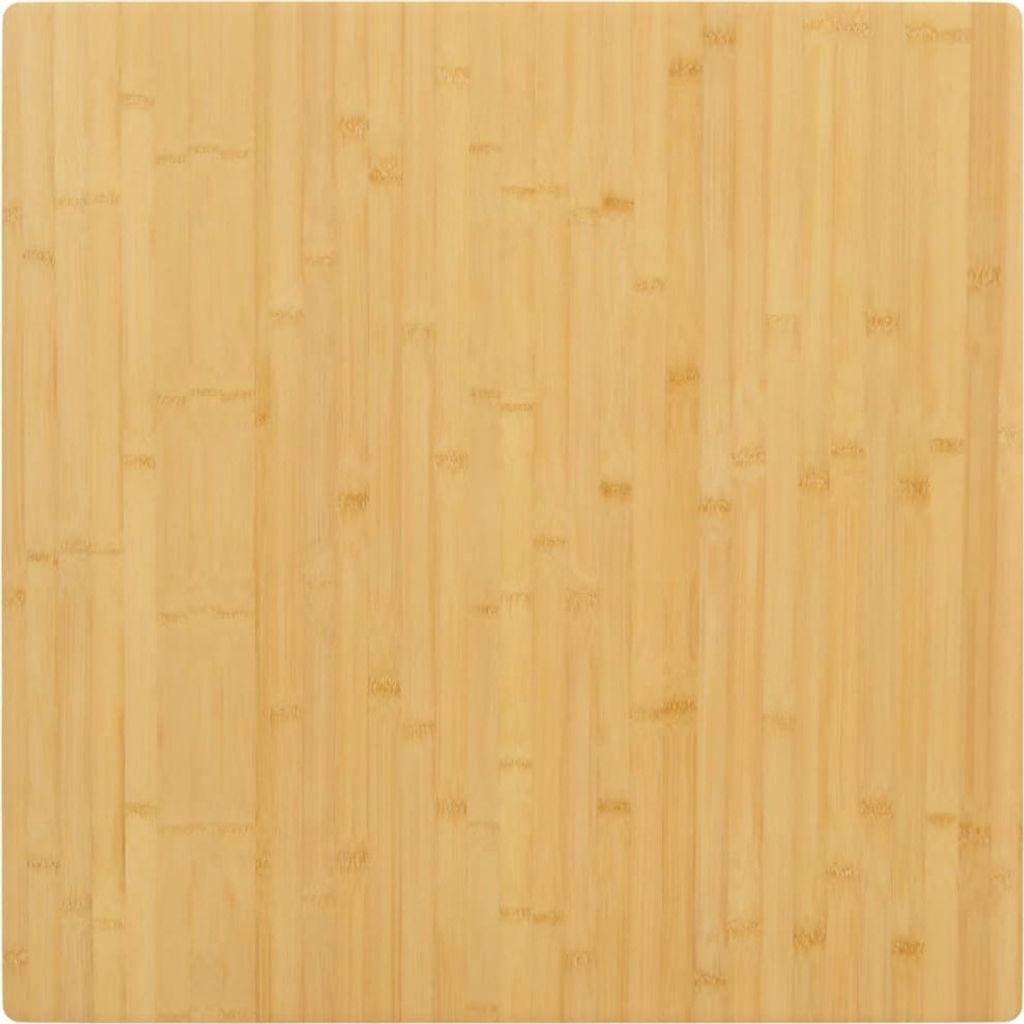 Tischplatte 80x80x2,5 cm Bambus