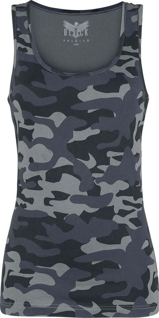 Black Premium by EMP Damen graues bequemes Top mit Produktbild 