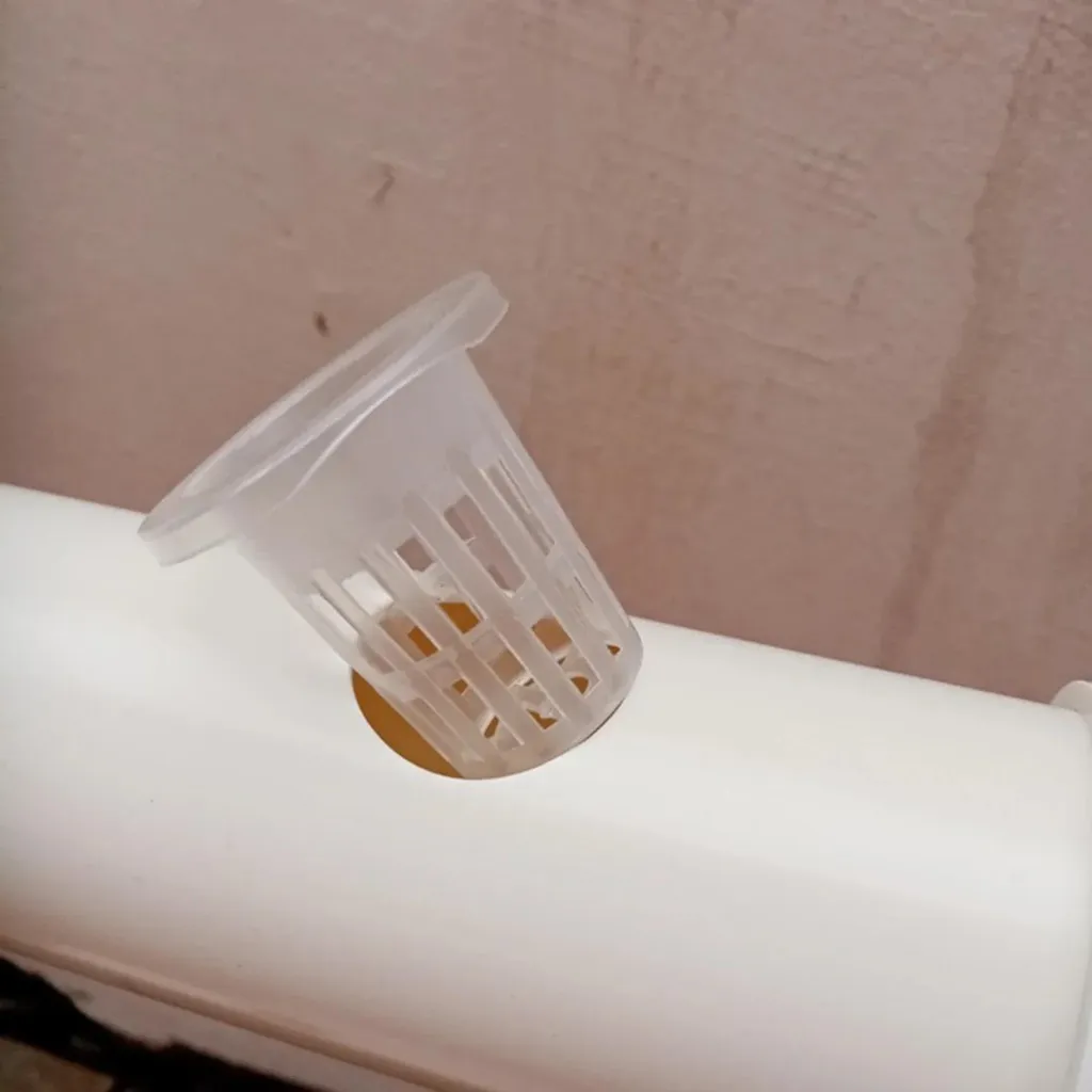 Kit hydroponique PVC 36 trous Ø32 mm avec structure stable 95 cm - 12