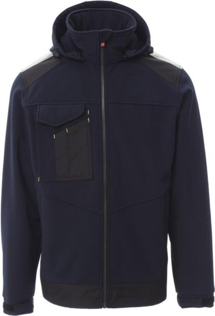 Payper PERFORMER 2.0 Softshelljacke marineblau/schwarz, Gr. 5XL, 001473
