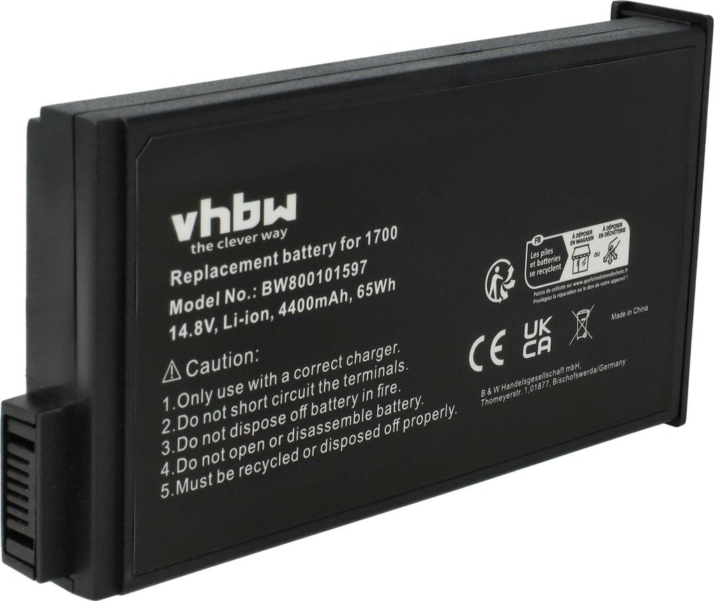 vhbw Akku kompatibel mit HP CompaQ NC6000-PL559US, Produktbild 