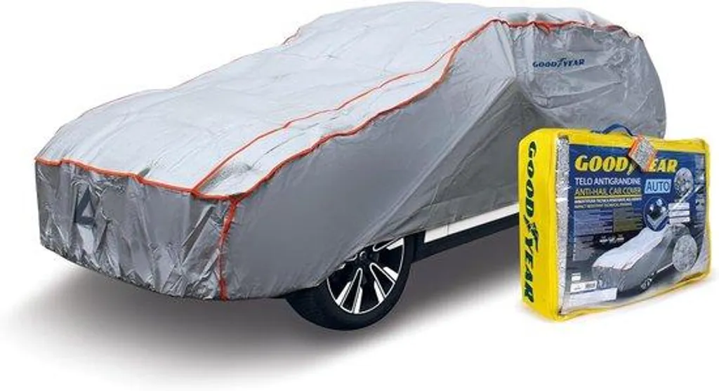 Housse de voiture imperméable et anti-UV haute densité série Silver M