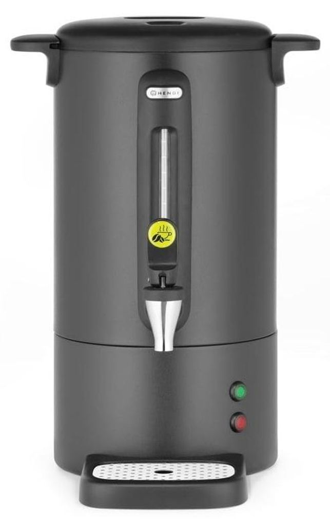 HENDI Percolateur - Design by Bronwasser, 7L, Noir, Image du produit 
