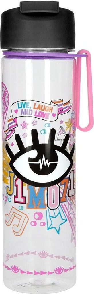 Depesche 10334 Lisa & Lena Trinkflasche J1MO71 500 ml aus Kunststoff & Bunt