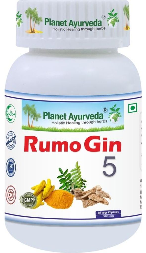 RumoGin 5 kapslí – Klouby, Záněty – 500 mg, 60 kapslí Obrázek produktu 