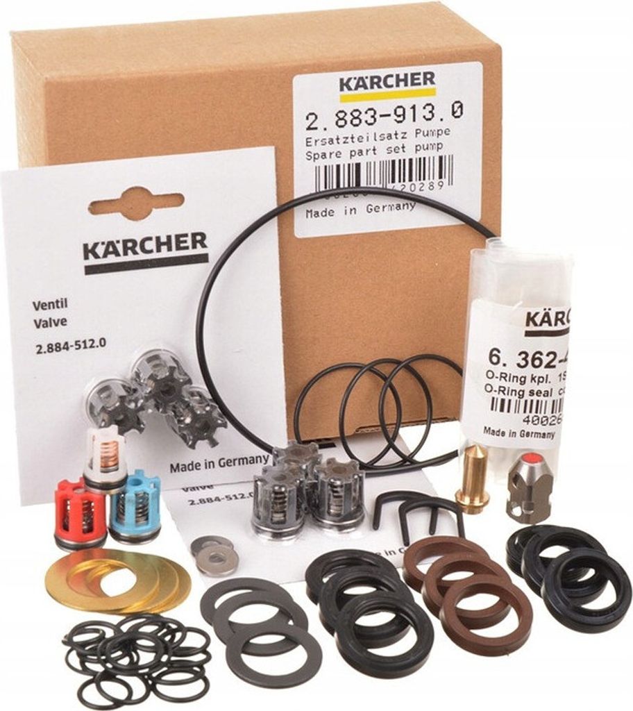 Reparatursatz für Pumpe, Zylinderkopf für KARCHER HDS 895 M Produktbild 