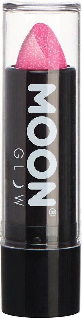 Moon Glow Neon UV Glitzer Lippenstift pink