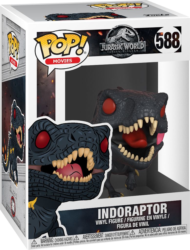Jurassic World - Indoraptor 588 - Funko Pop! Vinyl Figur Produktbild 