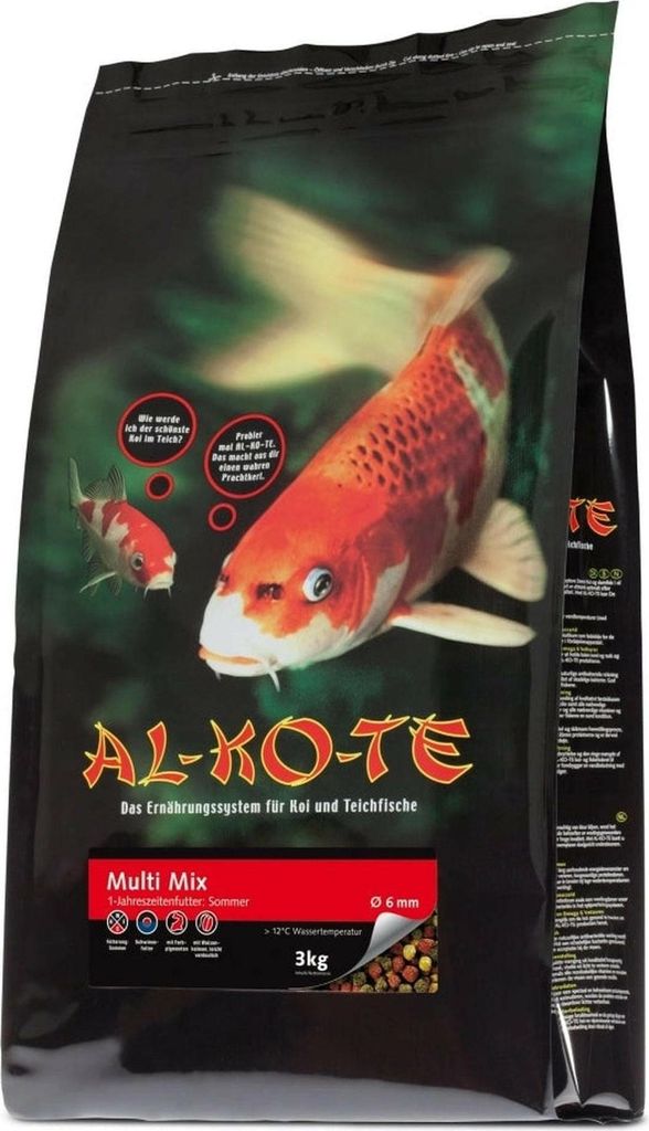 ALKOTE Fisch Futter Multi Mix 6 mm 3 kg Produktbild 