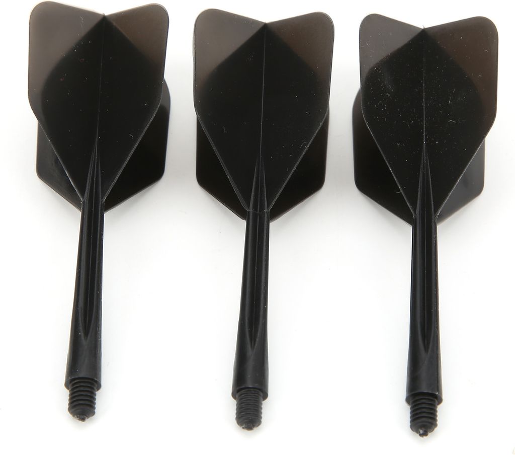 3 PCs 2BA Integrierte transparente Dartwelle und Flüge Standardform Anti -Brußblack
