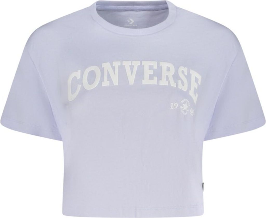 Kurzarm TShirt Standard Fit Rundhals Logo Druck Converse : Größe - L Größe: L