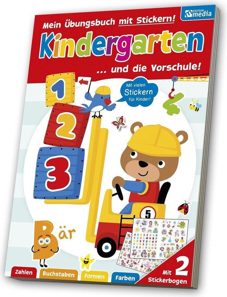 XXL Übungsbuch: Übungsbuch für den Kindergarten / Vorschule
