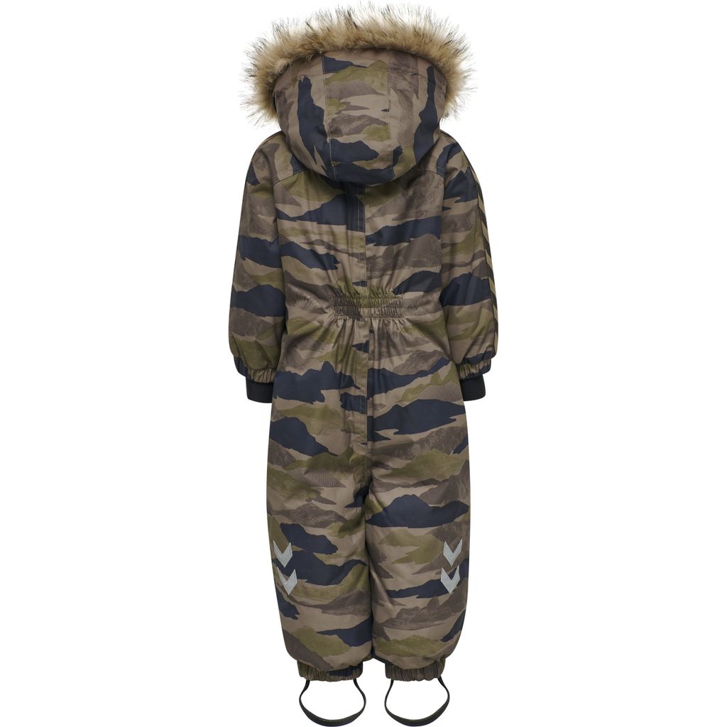 Hummel hmlMOON SNOWSUIT - CHOCOLATE CHIP/AFTER DARK, Größe:74